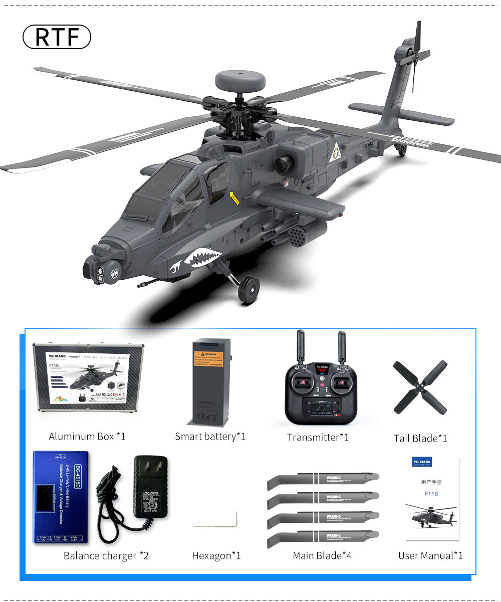 YXZNRC-F11-S-132-AH-64-Apache-Skala-24G-6CH-GPS-Houmlhe-Halten-Optischer-Fluss-Positionierung-58G-FP-2019446-14